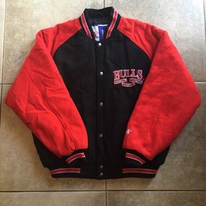 Vintage Chicago Bulls Logo Athletic Jacket